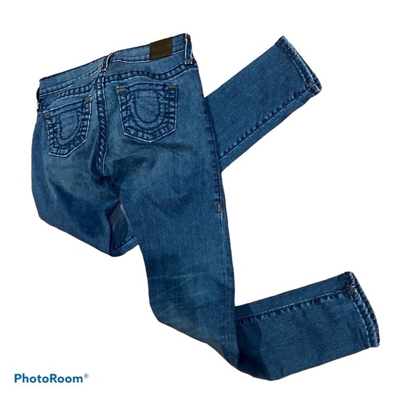 True Religion  "Halle" Mid Rise super skinny Jeans Sz 25 - Picture 12 of 12